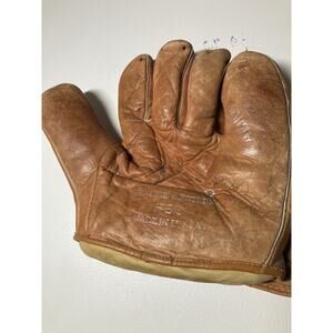 VintageWinfield Baseball Glove Genuine Leather